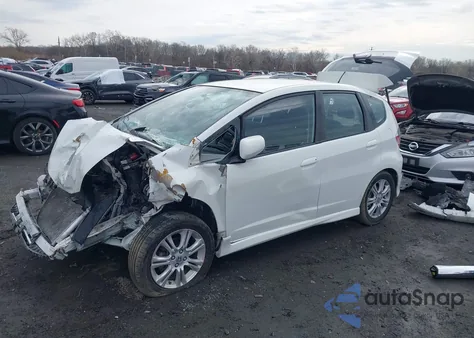2010 Honda Fit Sport from USA, damaged, VIN JHMGE8H42AC026698